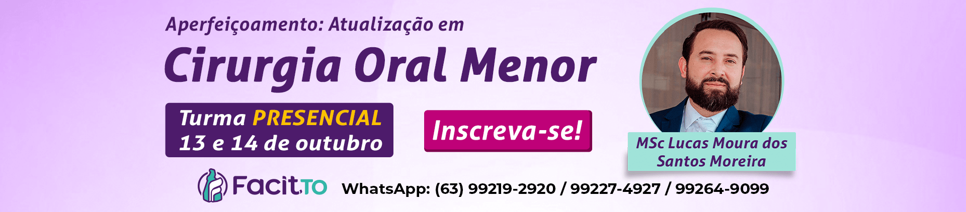 Aperfeiçoamento Cirurgia Oral Menor - 2023-2 - Banner Site