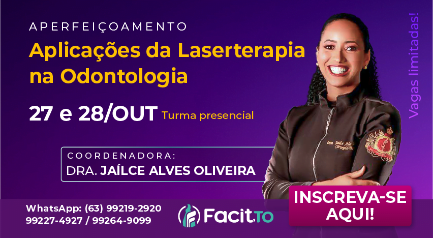 Banner Site - Aperfeiçoamento Aplicações da Laserterapia na Odontologia - 2023-2